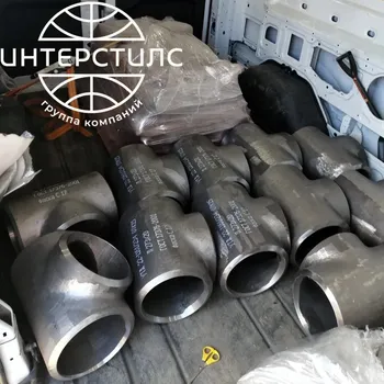 Стальной тройник равнопроходной 76 мм 10 мм 09Г2С ГОСТ 17376-2001 купить в Якутске